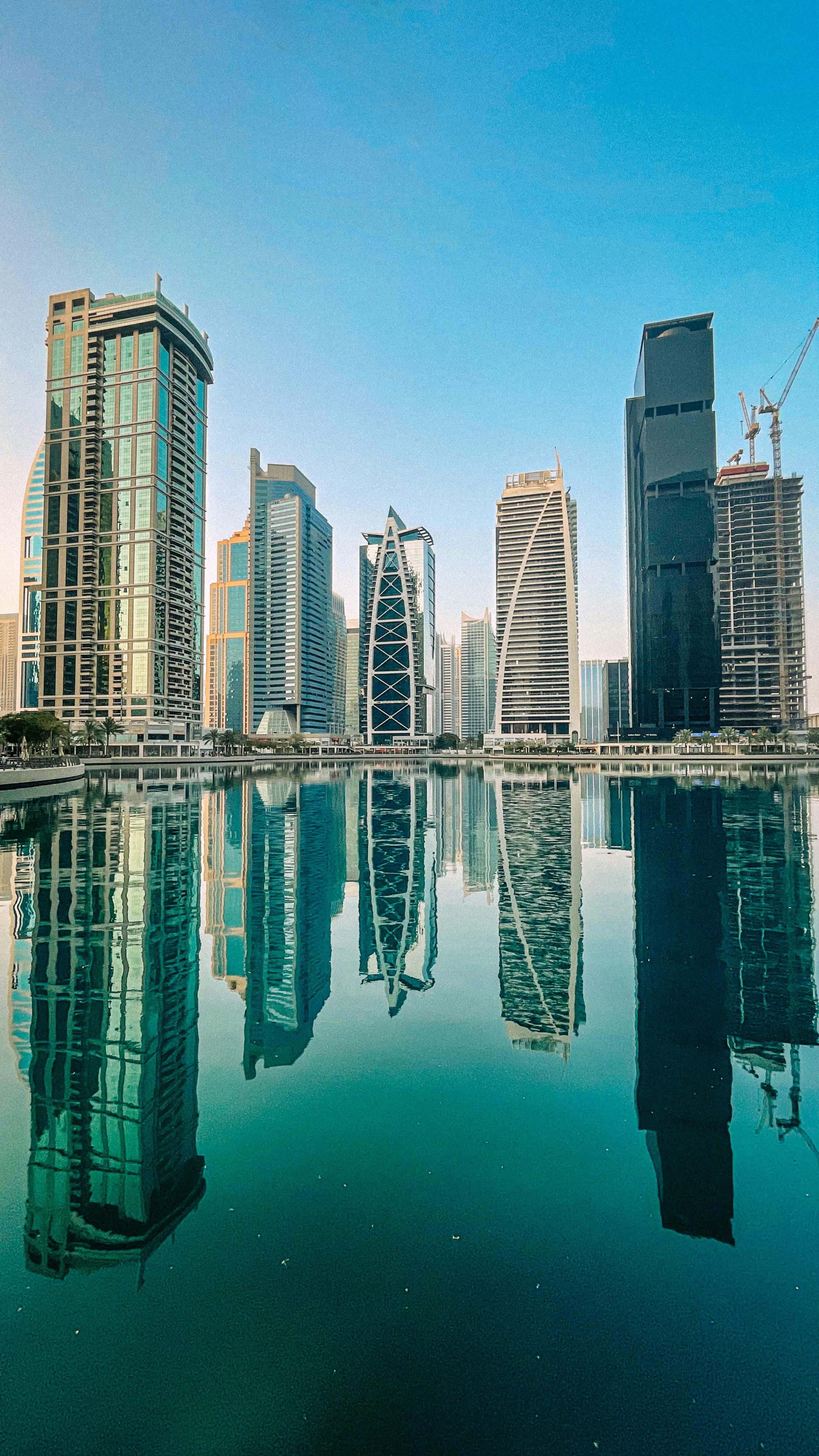 Modern skyline of Manama, Bahrain